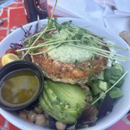 Salmon Burger