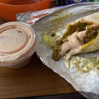 Best Shawarma - Chicken Shawarma Wrap - Middle Eastern Near Me - Glendale, California