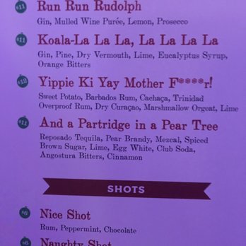 Overlook Lodge: A Rustic Watering Hole - Holiday edition drink menu - Cocktail Bars Near Me - Cincinnati, Ohio Overlook Lodge: A Rustic Watering Hole - Holiday edition drink menu - Cocktail Bars Near Me - Cincinnati, Ohio