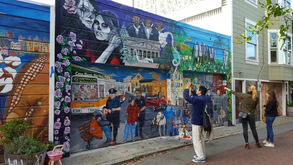Precita Eyes Muralists by null