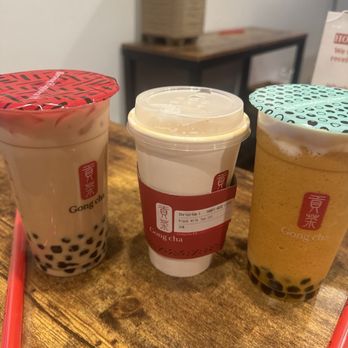 Gong Cha - Iced Milk Tea, Hot Milk Tea, Pumpkin Spice Milk Tea ( Soooo Good!) - Bubble Tea Near Me - Montclair, New Jersey