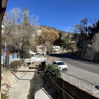 Inn At Castle Rock - Front view from the porch - Hotels Near Me - Bisbee, Arizona Inn At Castle Rock - Front view from the porch - Hotels Near Me - Bisbee, Arizona