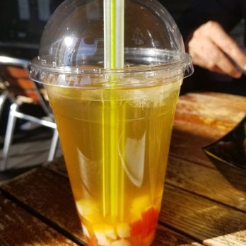 Modoo - Chicken & Noodle Bar - Mango jelly tea - Chicken Wings Near Me - Bayside, New York Modoo - Chicken & Noodle Bar - Mango jelly tea - Chicken Wings Near Me - Bayside, New York