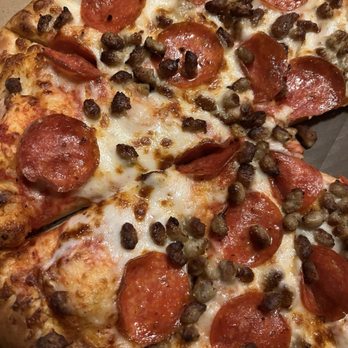 New Milenio Pizza - Pepperoni & Sausage - Pizza Near Me - South Gate, California New Milenio Pizza - Pepperoni & Sausage - Pizza Near Me - South Gate, California