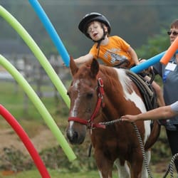 Equi-librium - Our ESSA Equine Sensory Trail allows sensory integration experiences on horseback.