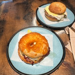 Breakfast sandwiches Breakfast sandwiches