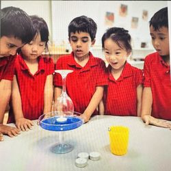 Scholarshine Lake Forest Montessori - Our kindergarten Students did a fascinating science experiment! They learned that a candle needs oxygen to burn.