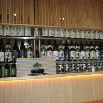Nomo Domo - Wall of Japanese Sake Bottles - Ramen Near Me - San Luis Obispo, California Nomo Domo - Wall of Japanese Sake Bottles - Ramen Near Me - San Luis Obispo, California