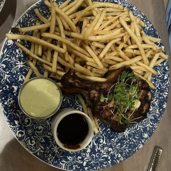 Salt and Iron - Pork chop with fries - Seafood Near Me - Edmonds, Washington Salt and Iron - Pork chop with fries - Seafood Near Me - Edmonds, Washington