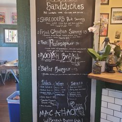 The Back Porch - Menu