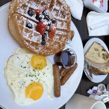 The Breakfast Bar - Waffle Combo - Breakfast & Brunch Near Me - Long Beach, California