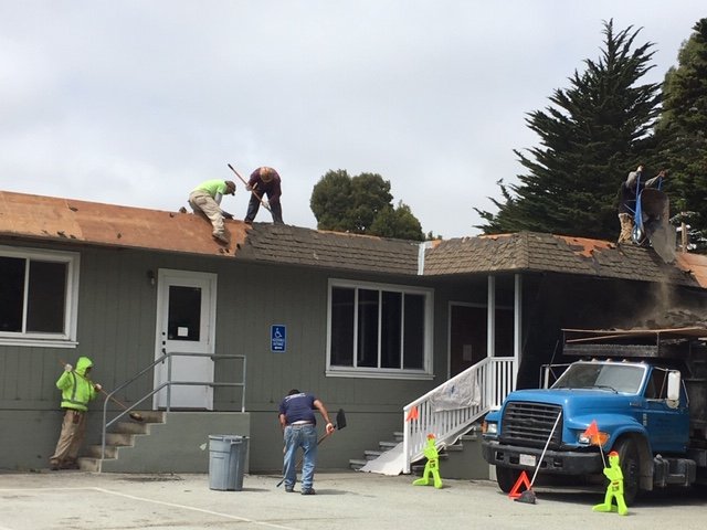 Slide of A L P Roofing