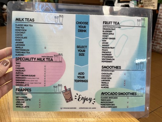 Menu photo 1 The Boba Company Orlando, FL Menu photo 1 The Boba Company Orlando, FL