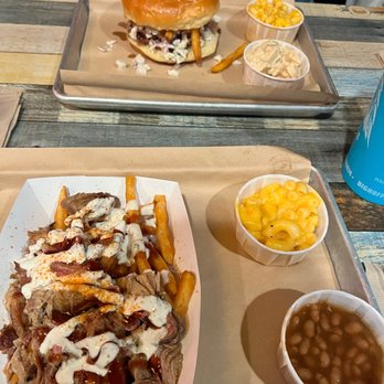 Big Hoffas - Pulled pork and fries sandwic - Barbeque Near Me - Westfield, Indiana Big Hoffas - Pulled pork and fries sandwic - Barbeque Near Me - Westfield, Indiana