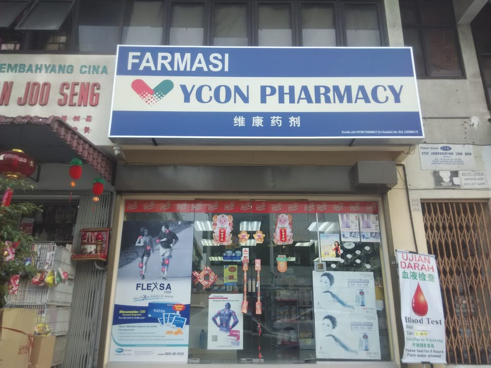 YCON PHARMACY Updated September 2024 No 28, Jalan SG 3/2, Batu