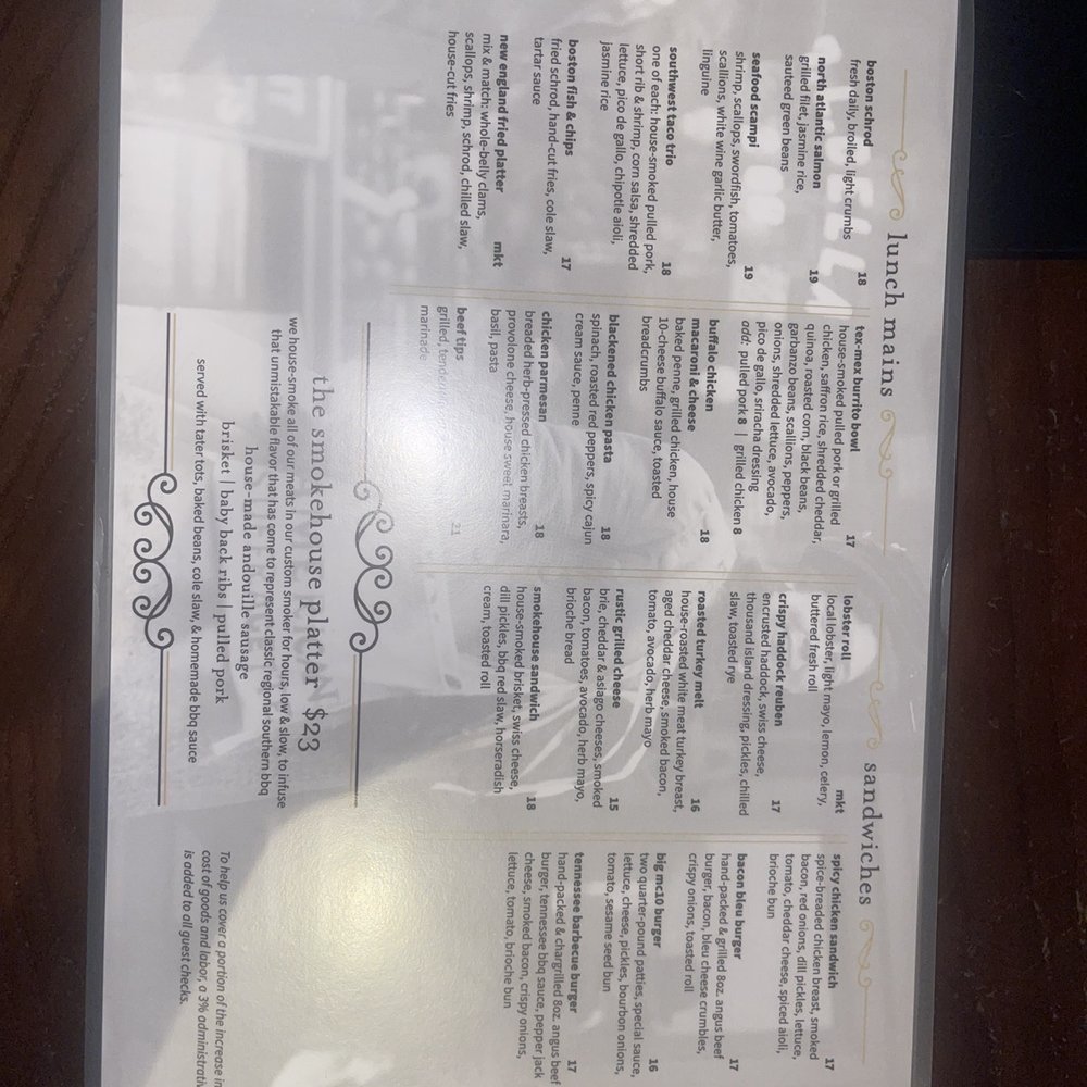 Menu Menu