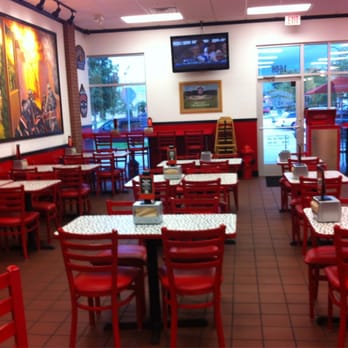 Firehouse Subs - Dining area - Fast Food Near Me - Apopka, Florida