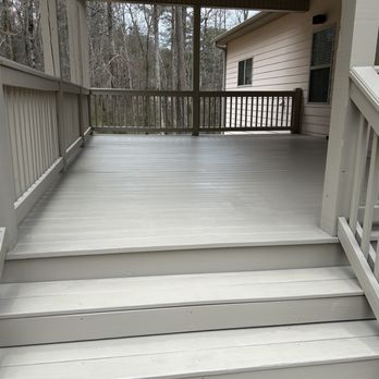 TSP Home Services - Freshly stained deck - Handyman Near Me - Monroe, Georgia TSP Home Services - Freshly stained deck - Handyman Near Me - Monroe, Georgia