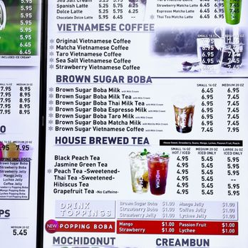 Mocha - Menu - August 2024 - Ice Cream & Frozen Yogurt Near Me - Aurora, Colorado