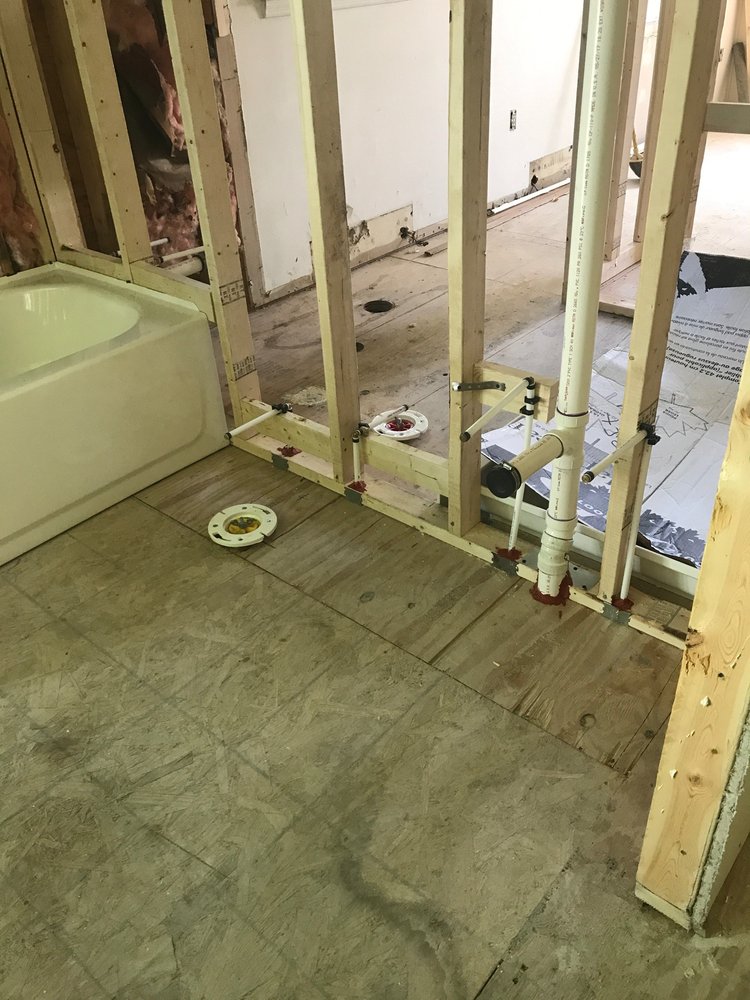 Slide of parkway plumbing