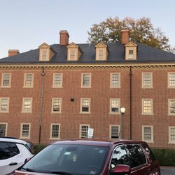 William & Mary - Dormitory with brick architecture.
