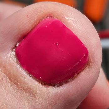 Pash Nail Studio - poorly done polish that cured half matte with blood along the cuticle where I was cut and sugar scrub all along the sides still - Nail Salons Near Me - New Braunfels, Texas Pash Nail Studio - poorly done polish that cured half matte with blood along the cuticle where I was cut and sugar scrub all along the sides still - Nail Salons Near Me - New Braunfels, Texas