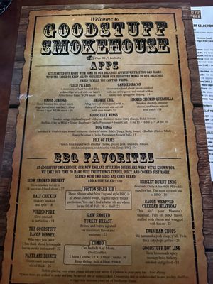 Menu photo 5 Goodstuff Smokehouse Blackstone, MA