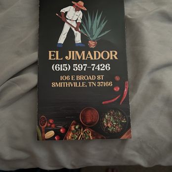 El Jimador Mexican Grill - Menu - Mexican Near Me - Smithville, Tennessee