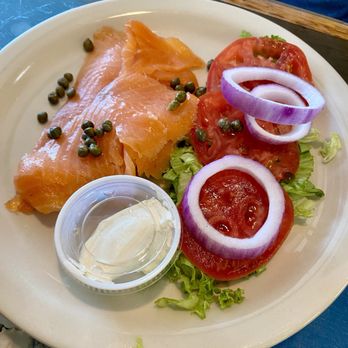 The Sanibel Cafe - Huge portion of lox! - Breakfast & Brunch Near Me - Sanibel, Florida