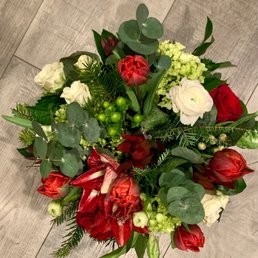 Holiday Bouquet from my MIL