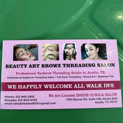 Beauty Art Browz Threading Salon - Studio location