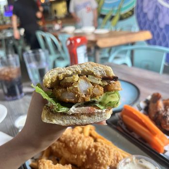 The Dive Oyster Bar - Fried shrimp Po Boy - Seafood Near Me - Temple City, California