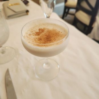 Broussard's Restaurant & Courtyard - Brandy Milk Punch - Seafood Near Me - New Orleans, Louisiana Broussard's Restaurant & Courtyard - Brandy Milk Punch - Seafood Near Me - New Orleans, Louisiana