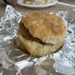 Stan's Biscuit Shop and Deli - Spicy Chicken Steak Biscuit