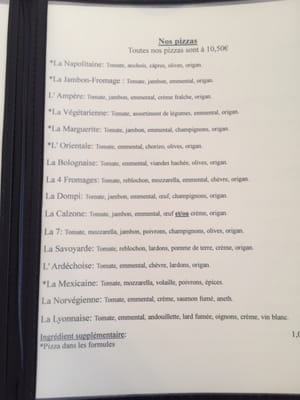 Menu photo 2 Pizzeria Dompi Caluire-et-Cuire, 69