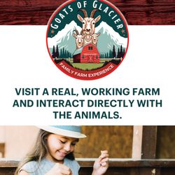 Goats of Glacier - You might have seen our rack cards at the airport or your hotel