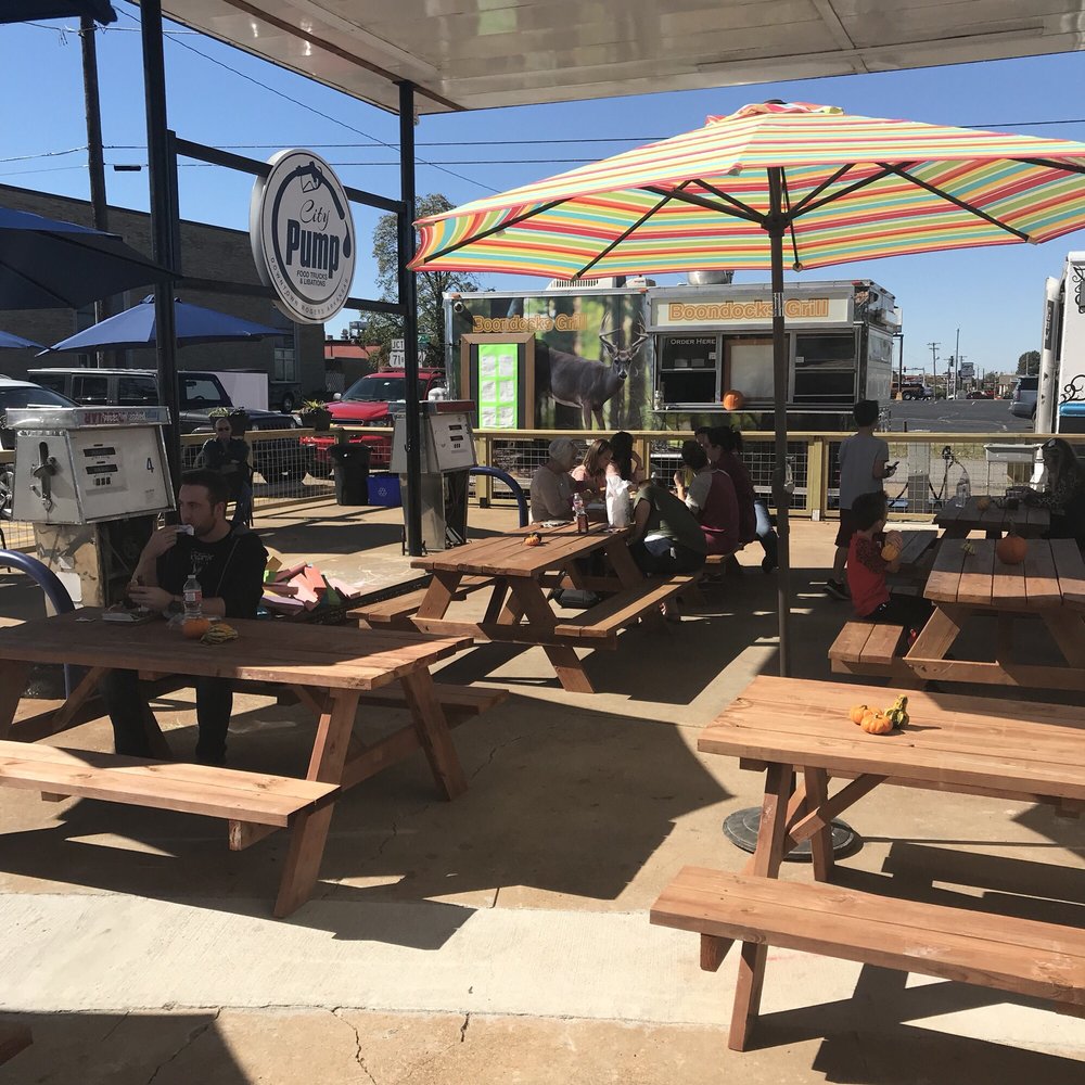 City Pump - Outdoor seating - Food Trucks Near Me - Rogers, Arkansas