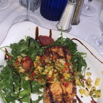 Anthony's - Blackened Mahi Mahi with arugula and pineapple salsa - American Near Me - Sea Isle City, New Jersey