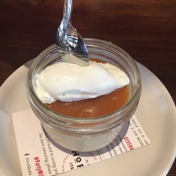North Italia - Salted Caramel Budino- like creme brûlée without the hard crust. So delightful! - Italian Near Me - Plano, Texas North Italia - Salted Caramel Budino- like creme brûlée without the hard crust. So delightful! - Italian Near Me - Plano, Texas