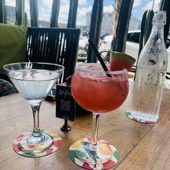 Bakan - Watermelon margarita, mango margarita - Mexican Near Me - Miami, Florida