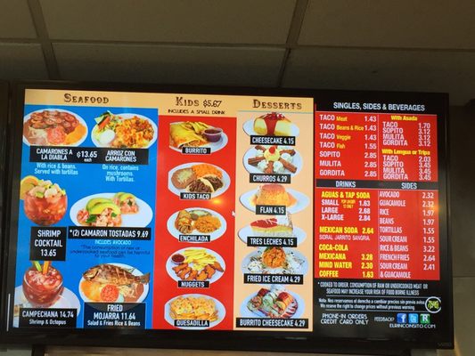 Menu photo 8 El Rinconsito - Burien Burien, WA