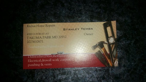 Kichai Home Repairs Logo