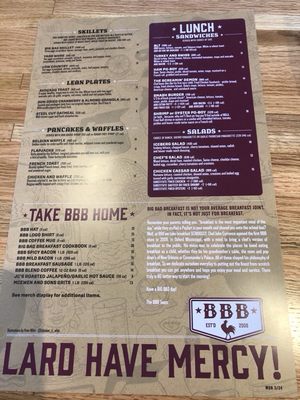 Menu photo 8 Big Bad Breakfast - Madison Madison, AL