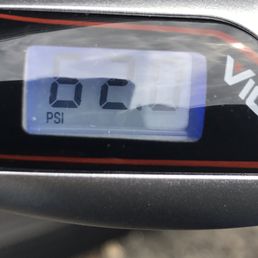 Pep Boys - Confirmatory reading of 62 PSI for my drivers side rear tire installed by Tyquwan M of the Patchogue NY pep boys on 6/20/19 - tire installation - Auto Repair Near Me - Patchogue, New York