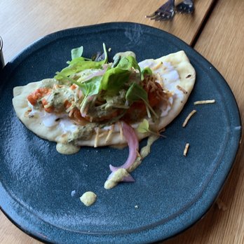 Table 79 Foodbar - Chicken masala taco - New American Near Me - Steamboat Springs, Colorado Table 79 Foodbar - Chicken masala taco - New American Near Me - Steamboat Springs, Colorado