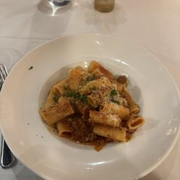 Rigatoni Bolognese Rigatoni Bolognese