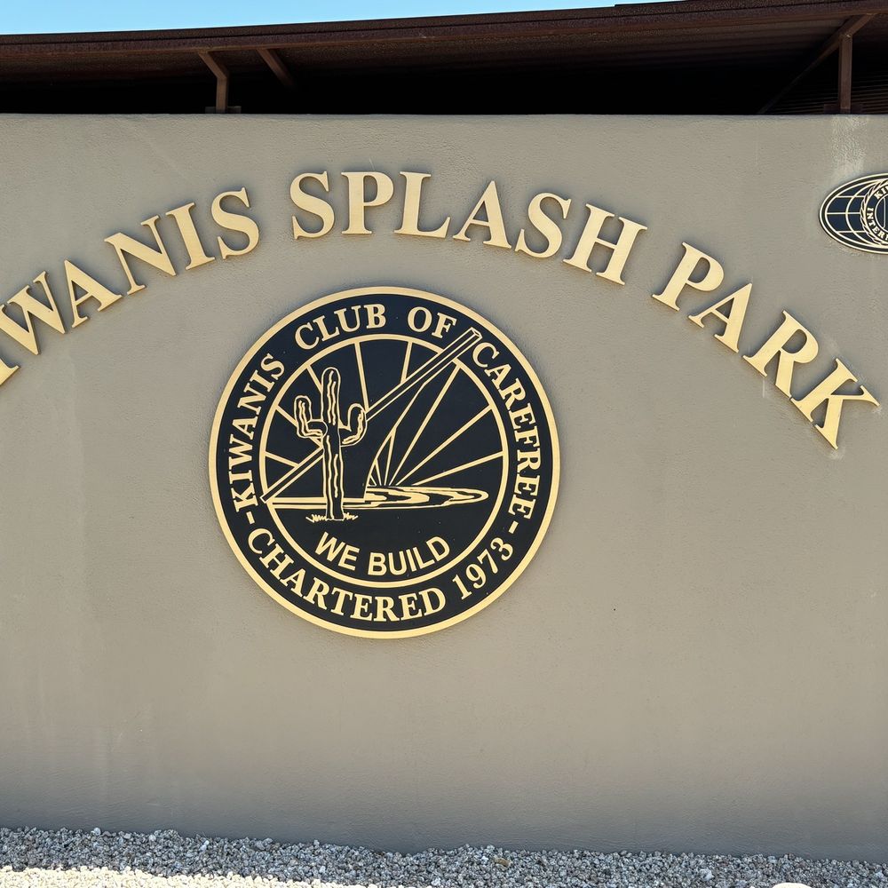 Kiwanis Sundial Splash Park - Sign - Parks Near Me - Carefree, Arizona