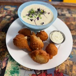 Gluten Free Clam cakes & Chowder