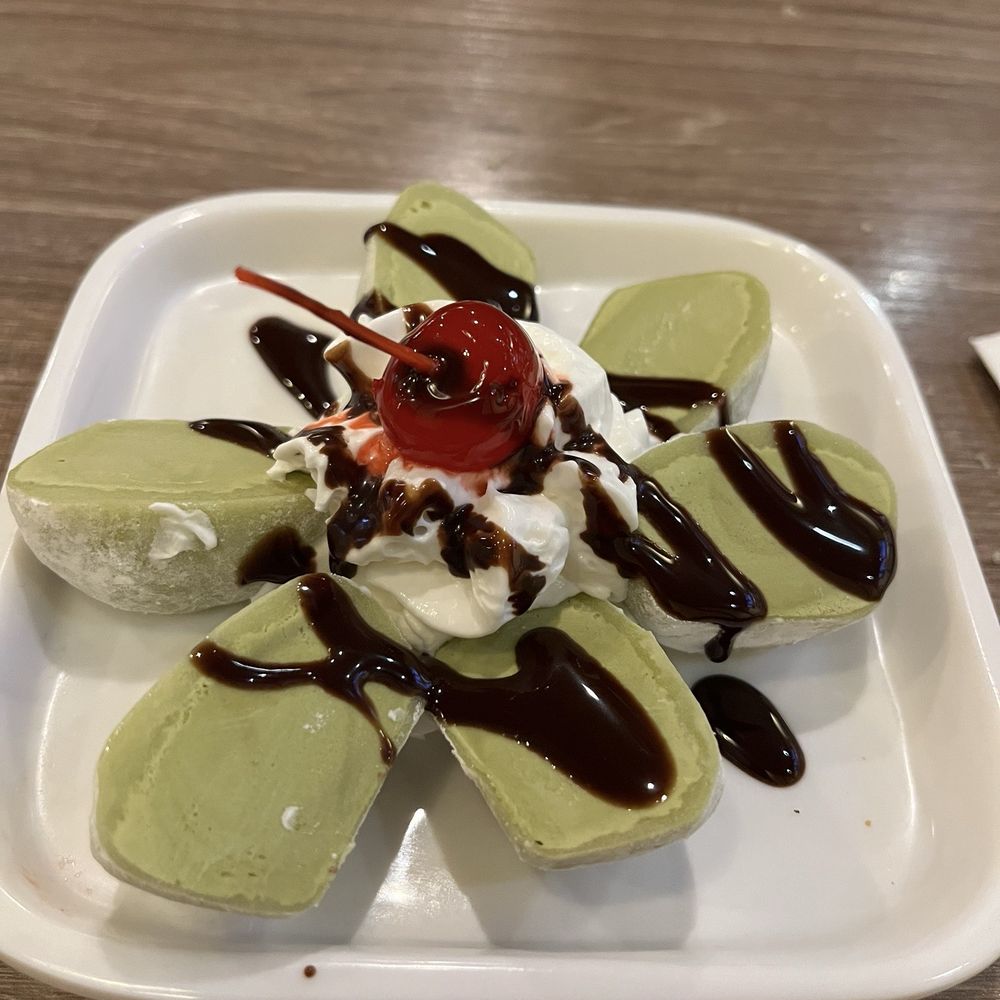 Ahi Sushi - Green tea mochi ice cream - Sushi Bars Near Me - Bakersfield, California Ahi Sushi - Green tea mochi ice cream - Sushi Bars Near Me - Bakersfield, California
