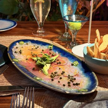 Tres Sirenas Cabo - Carpaccio - Seafood Near Me - Cabo San Lucas, BCS Tres Sirenas Cabo - Carpaccio - Seafood Near Me - Cabo San Lucas, BCS